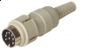 MAS 8100 S wtyk kablowy z nakrętką (gwint M16x0.75), układ styków wg DIN 41 524 (styki 1 do 5), Hirschmann, 930539517, MAS8100S